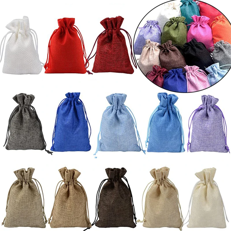 Jute Bag Packaging - Sacs en Toile de Jute Naturelle,