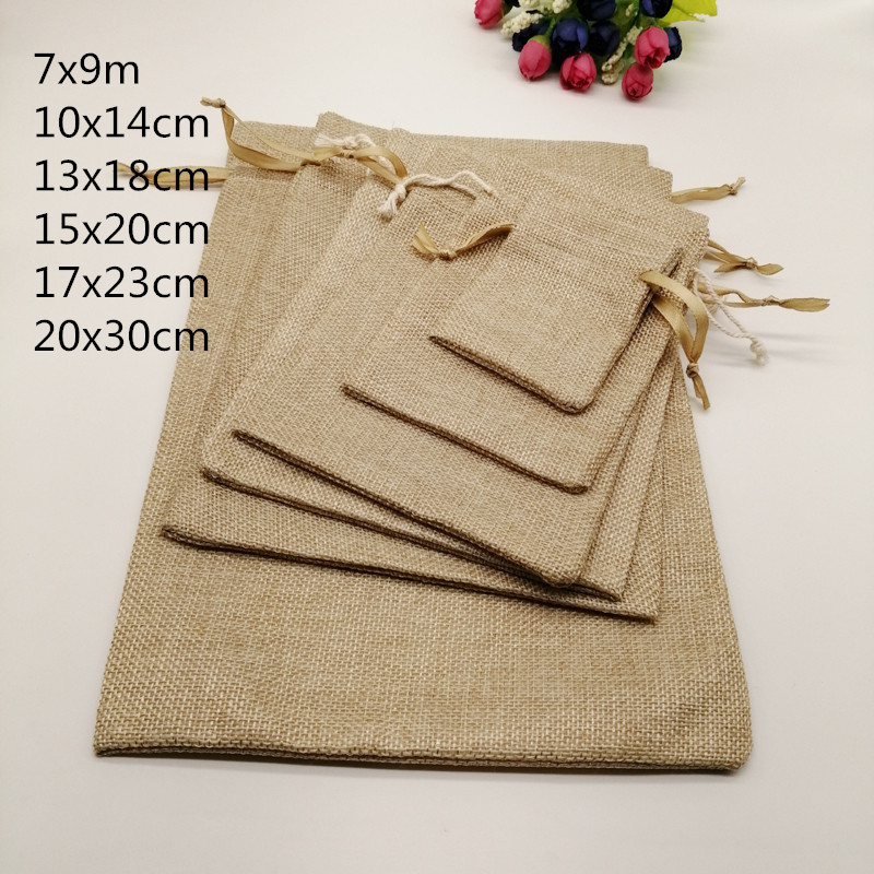 Jute Bag Packaging - Sacs en Jute en Tissu pour
