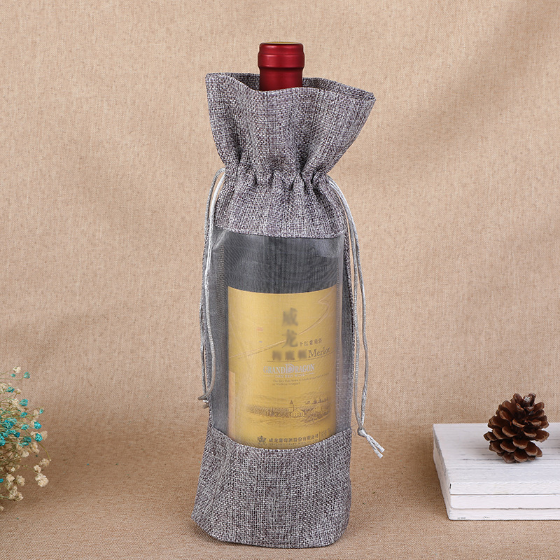 Couverture de sac de bouteille - Jute Bag Packaging avis et prix
