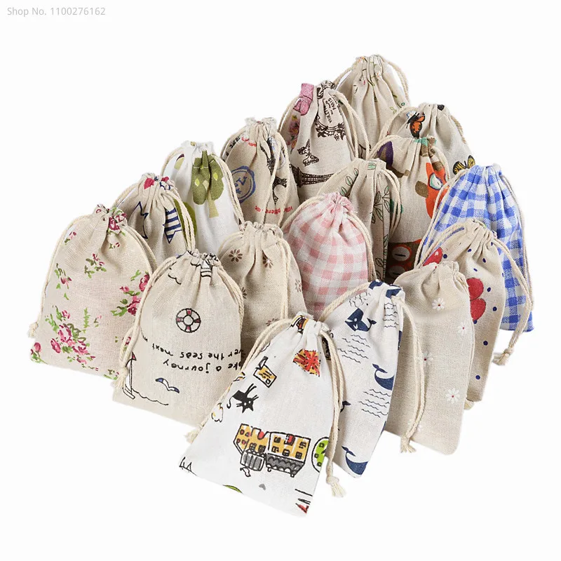 100 pièces petit sac en tissu  - Jute Bag Packaging avis et prix