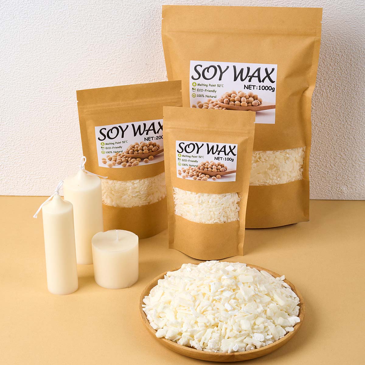 Cire de soja blanche Pure de 1 - Candle Making Los Angeles avis et prix